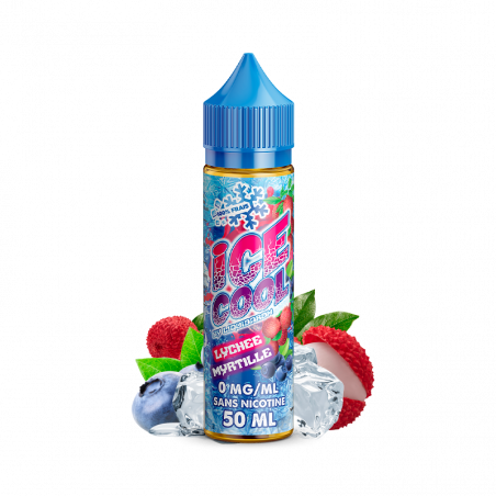 ICE COOL LYCHEE MYRTILLE 50ML