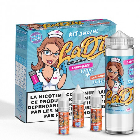 KIT LADIY 170ML 3MG 30/70