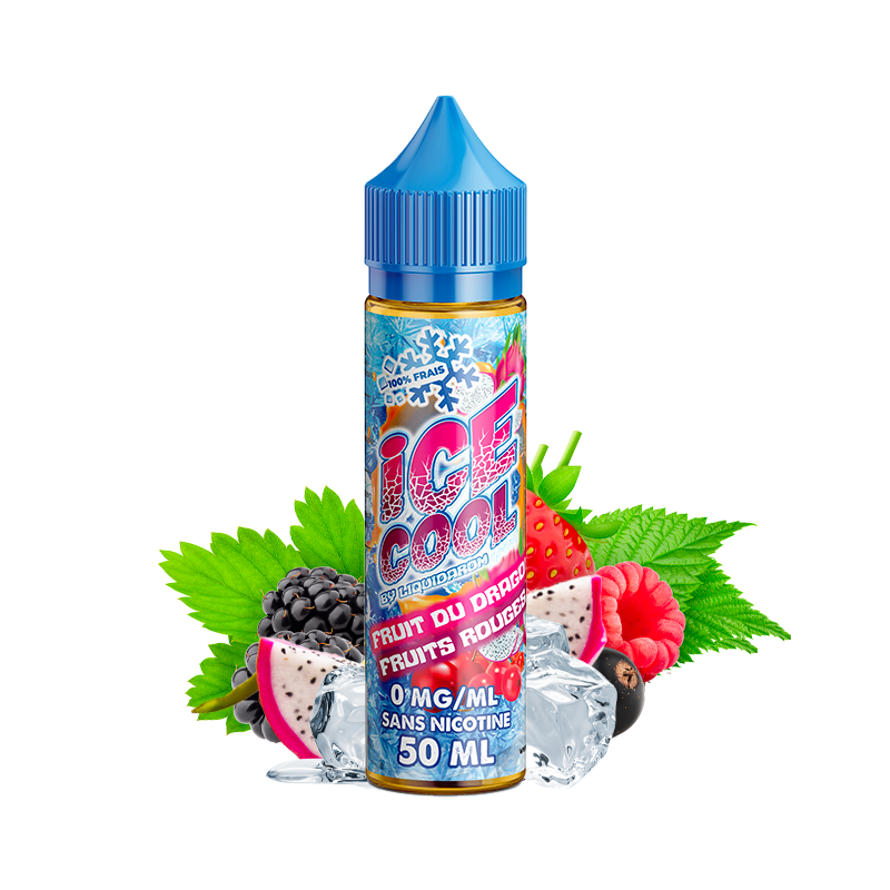 ICE COOL FRUIT DU DRAGON FRUITS ROUGES 50ML