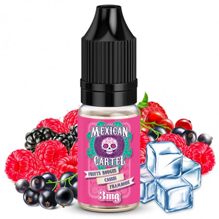 MEXICAN CARTEL FRUITS ROUGES CASSIS FRAMBOISE 10ML