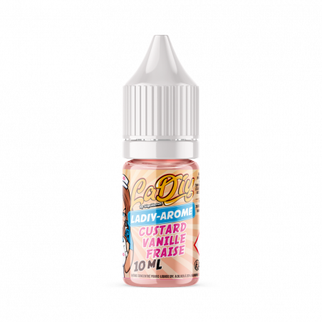 AROME LADIY CUSTARD VANILLE FRAISE 10ML