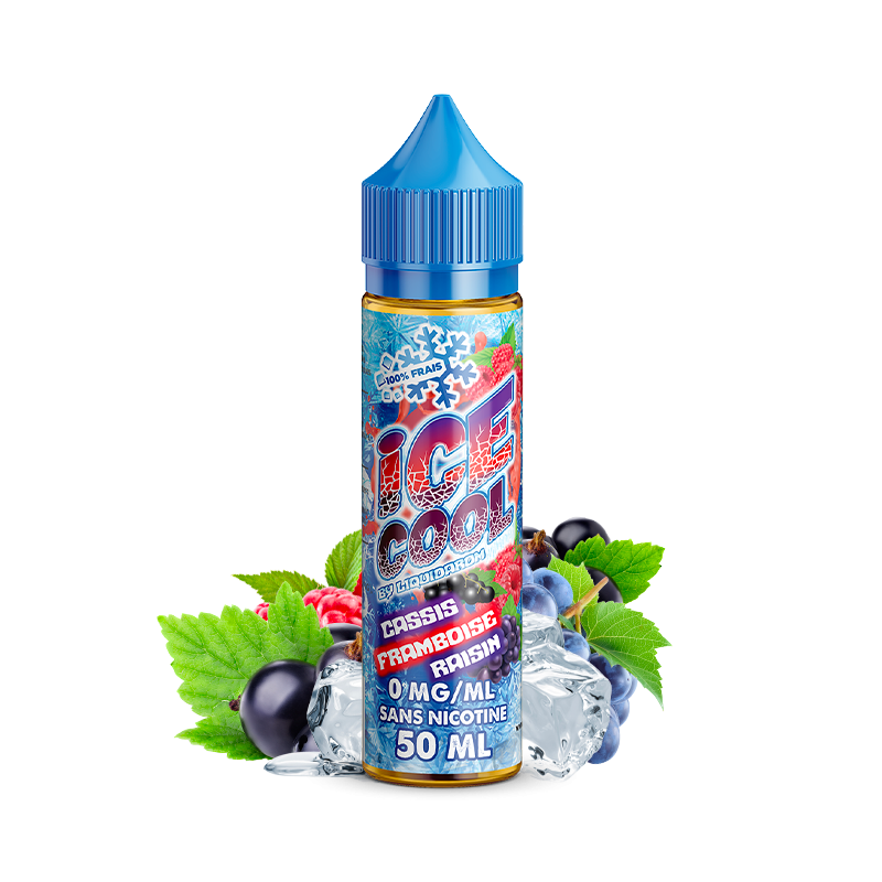 ICE COOL CASSIS FRAMBOISE RAISIN 50ML