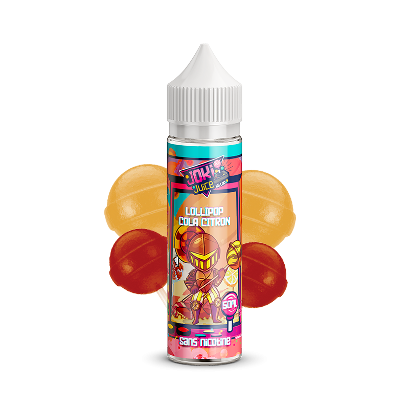 JOKIJUICE LOLLIPOP COLA CITRON 50ML