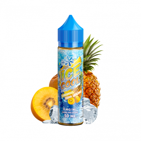 ICE COOL KIWI JAUNE ANANAS 50ML