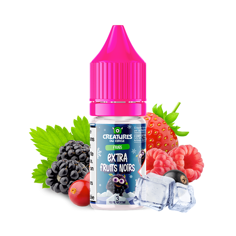 CREATURES EXTRA FRUITS NOIRS 10ML