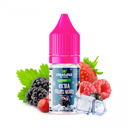 CREATURES EXTRA FRUITS NOIRS 10ML